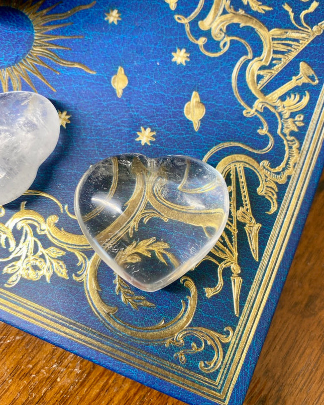 Clear Quartz Heart | Crystal Clarity & Amplified Intentions