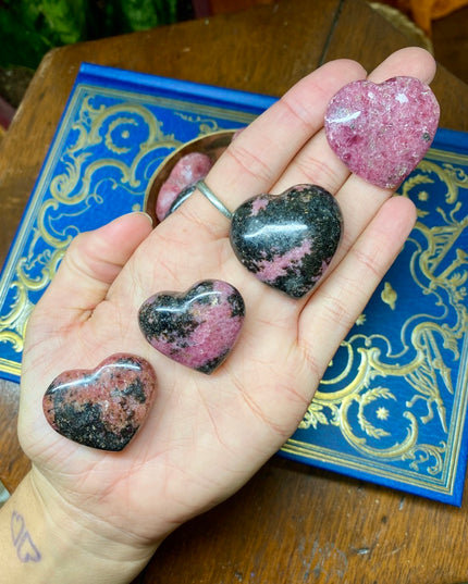 Rhodonite Heart | Nurturing Your Heart