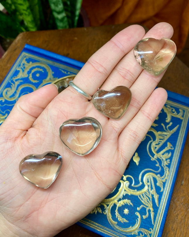 Smokey Quartz Heart | Grounding & Protection