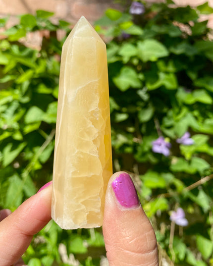 Orange Calcite Tower