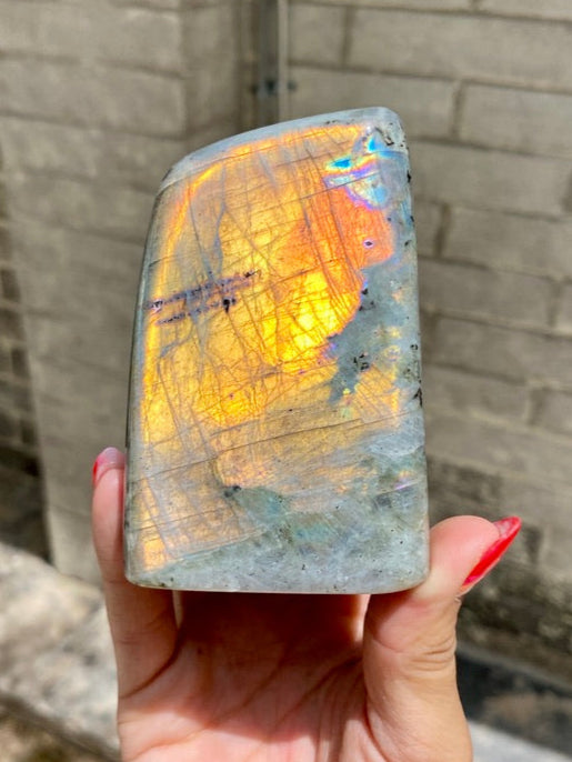 Fire Flash Labradorite Freeform | Ignite Your Purpose