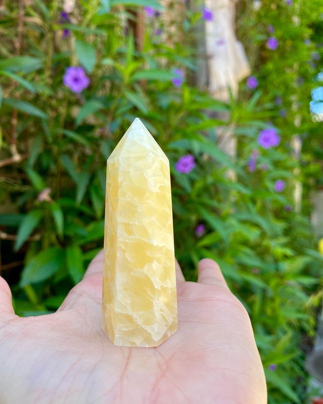 Orange Calcite Tower