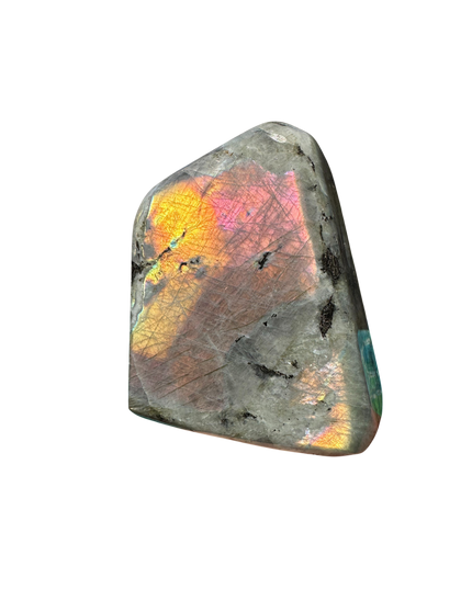 Fire Flash Labradorite Freeform | Sunset Flame of Self-Discovery