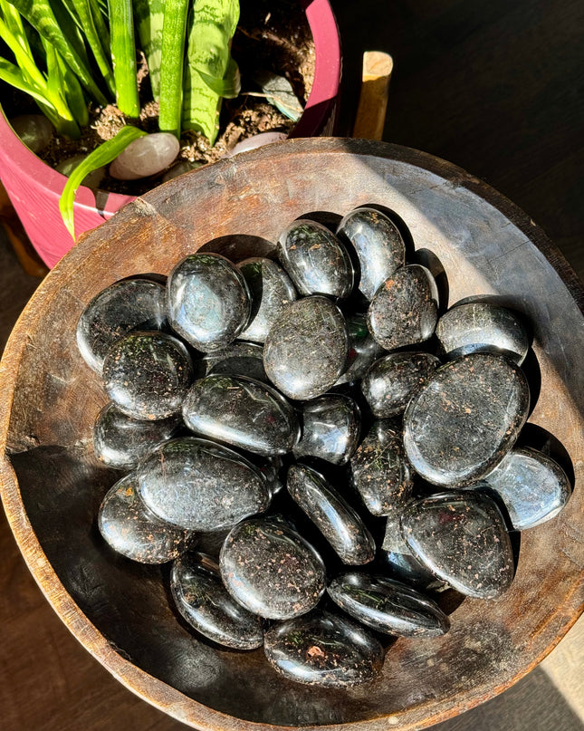 Galena Palm Stone Bundle | Meridian Cleanse