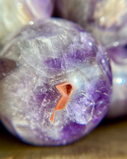 Dream Amethyst Sphere | Beautiful Banded Crystal of Clarity