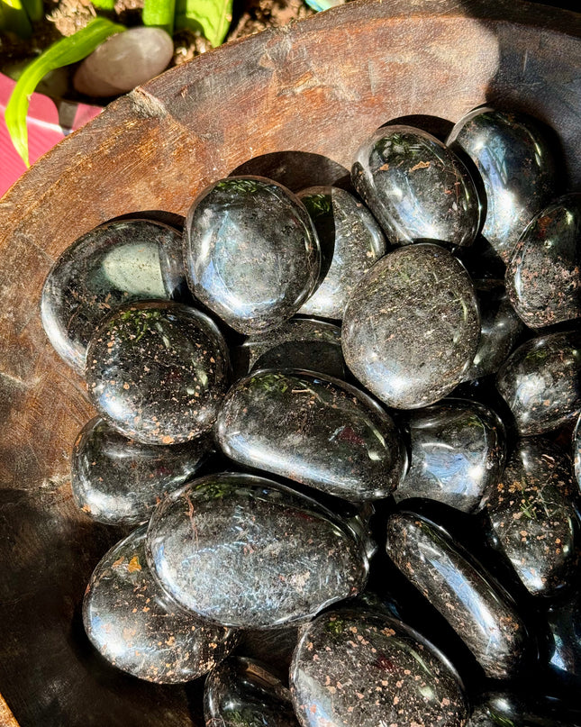 Galena Palm Stone Bundle | Meridian Cleanse