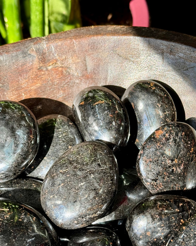 Galena Palm Stone Bundle | Meridian Cleanse