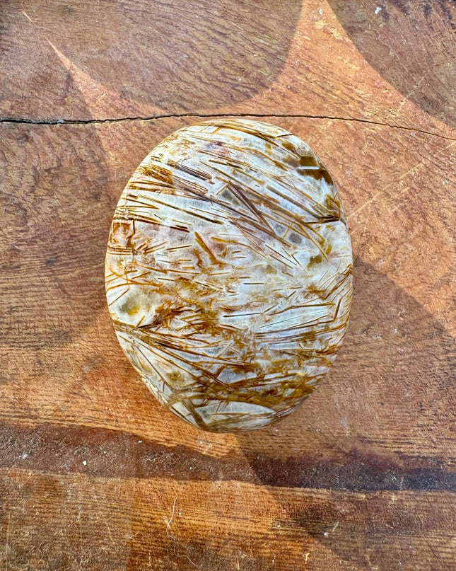 Chopstick Agate Palm Stone | Focus and Flow