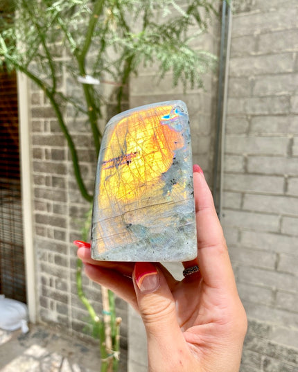 Fire Flash Labradorite Freeform | Ignite Your Purpose