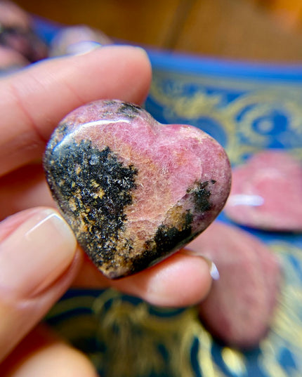 Rhodonite Heart | Nurturing Your Heart