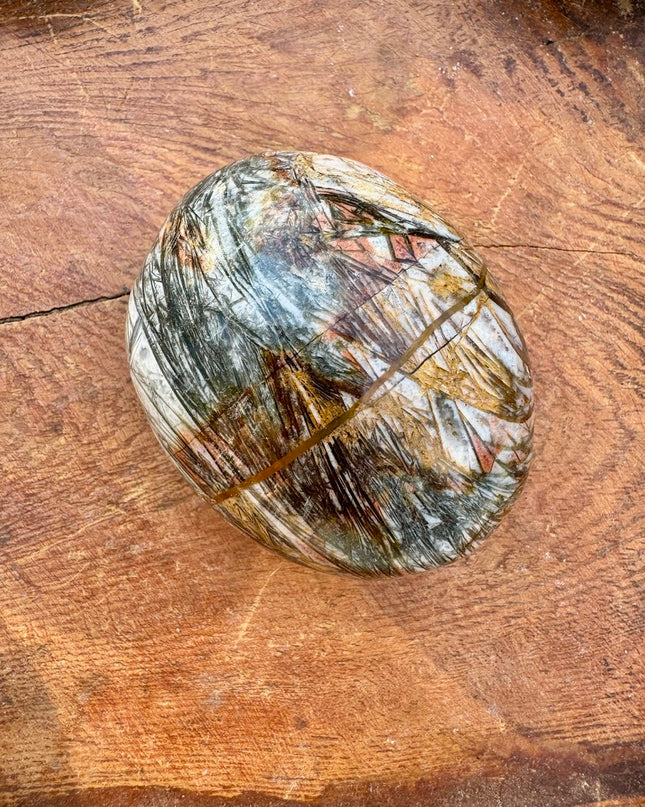 Chopstick Agate Palm Stone | Focus and Flow