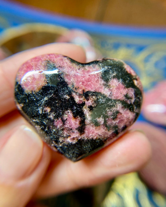 Rhodonite Heart | Nurturing Your Heart