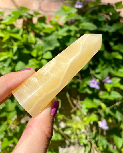 Orange Calcite Tower