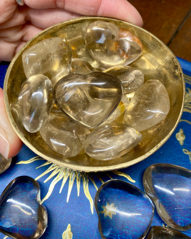 Smokey Quartz Heart | Grounding & Protection