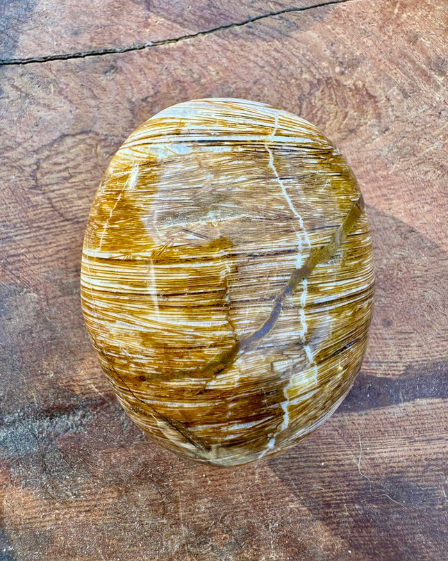 Chopstick Agate Palm Stone | Focus and Flow