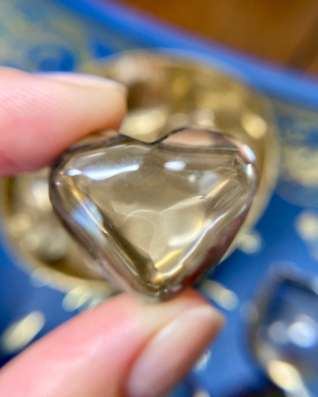Smokey Quartz Heart | Grounding & Protection