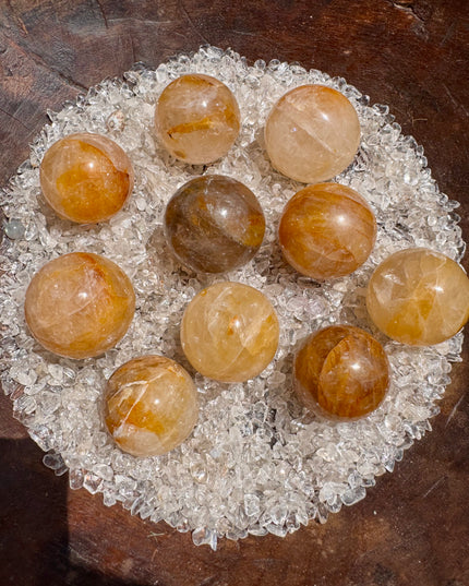 Golden Healer Sphere | Energy Crystal