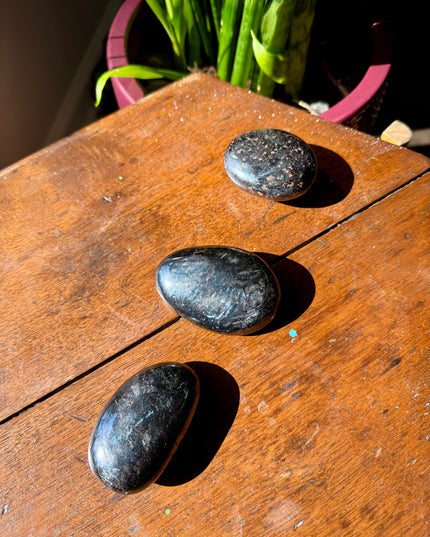 Galena Palm Stone Bundle | Meridian Cleanse