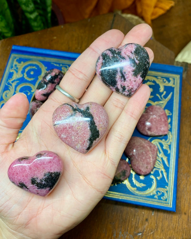 Rhodonite Heart | Nurturing Your Heart