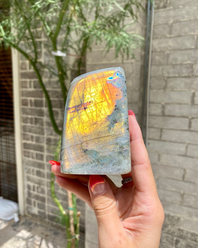 Fire Flash Labradorite Freeform | Ignite Your Purpose