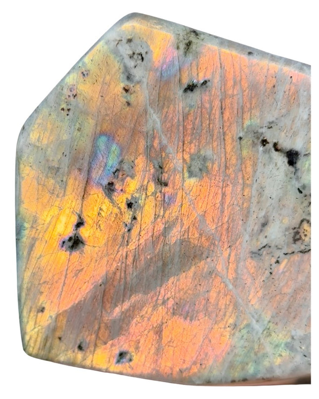 Fire Flash Labradorite Freeform | Igniting Energy & Clarity