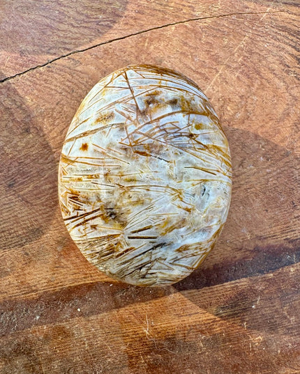 Chopstick Agate Palm Stone | Focus and Flow
