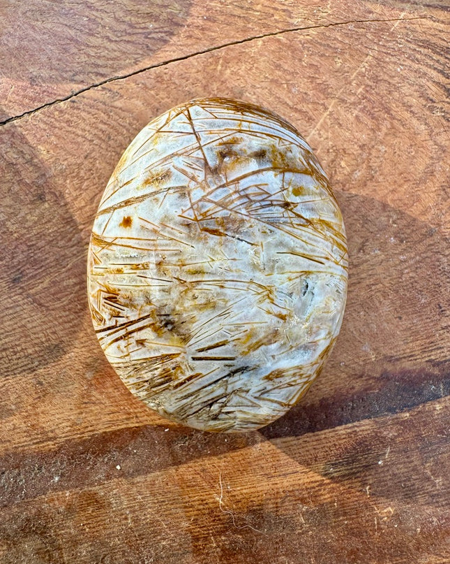 Chopstick Agate Palm Stone | Focus and Flow