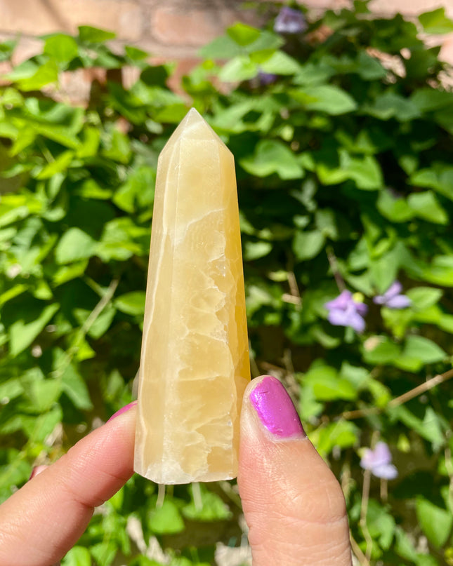 Orange Calcite Tower