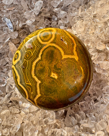 Kabamby Ocean Jasper Palm Stone | Ancient Healing Earth Energy